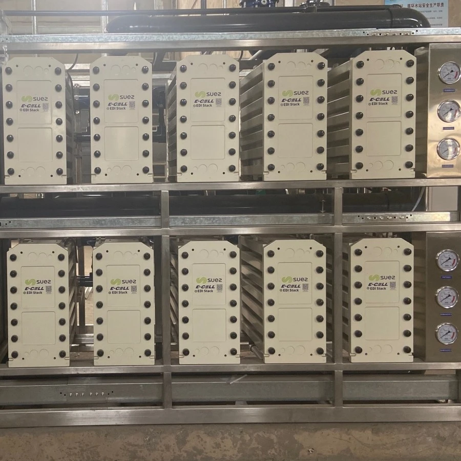 Electrodeionization for boiler feed water (4)